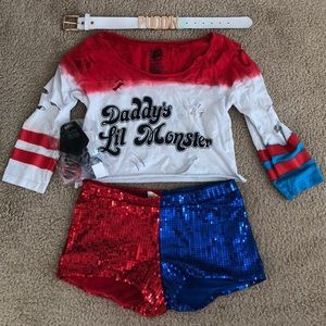 Harley Quinn Cosplay/Costume Set
